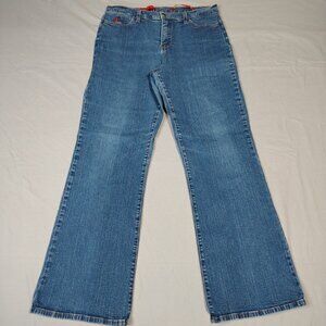 VINTAGE NYDJ Jeans Womens Size 16P (32x30) Tummy Tuck Boot‎ Stretch Made in USA